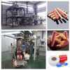 3-5 Stratis Multi- Stratum Co-Extruded plastic Isicium Casing Processus extrusionem Linea