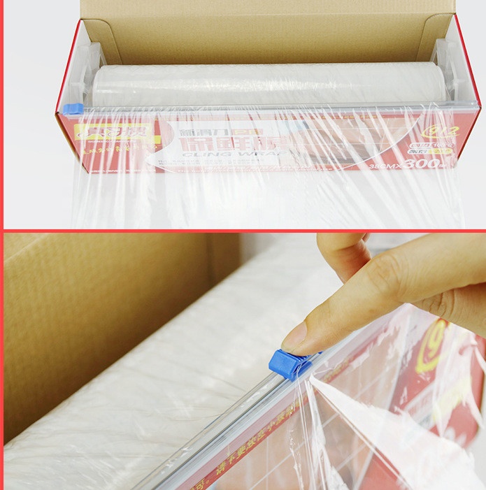 Nova Vegetabilis Packing PE Food AMICTORIUM Cling Film cum Slide Cutter