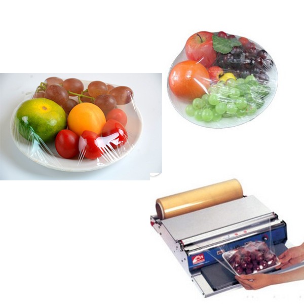 Automatic Machina Usus PVC Food Pack Cingite Film