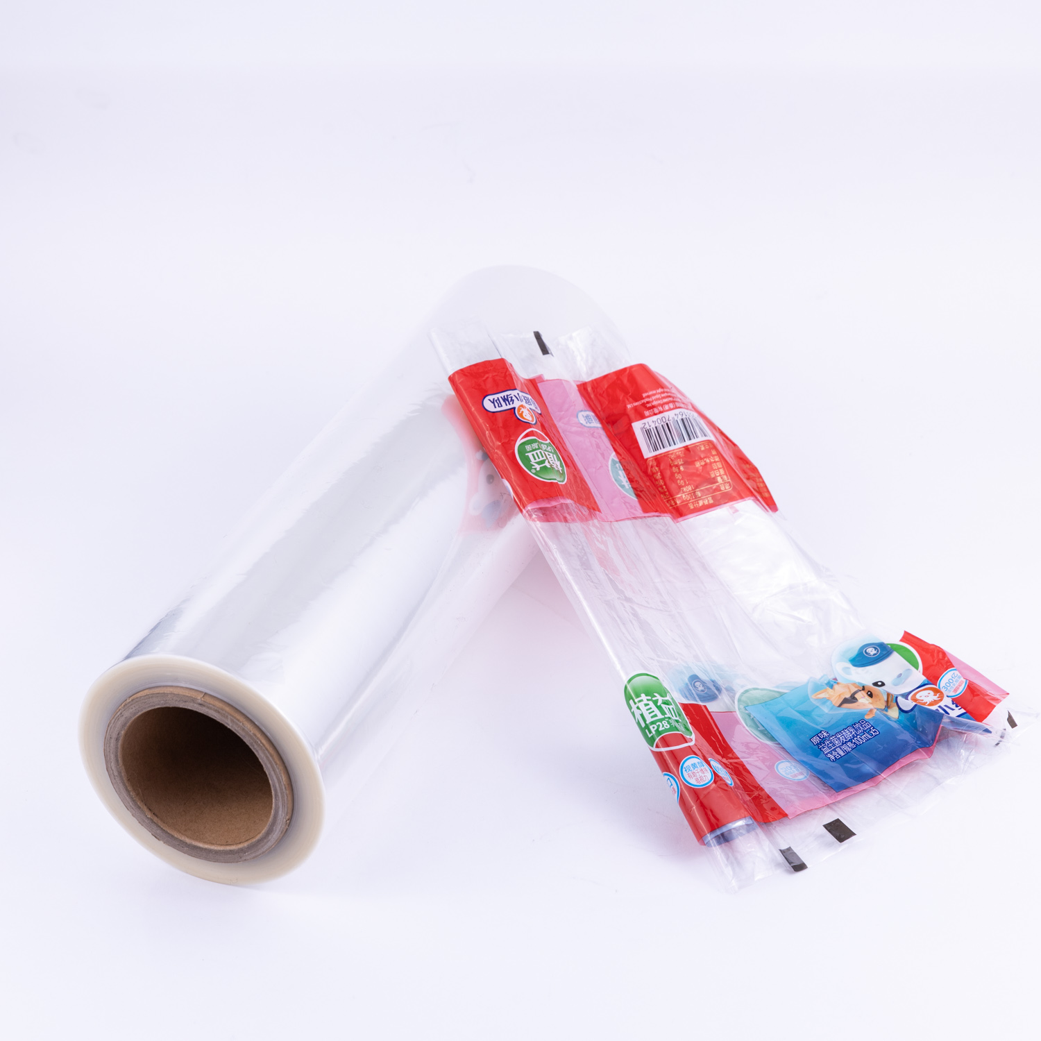 Custom Typis Polyolefin POF Anti Pulvis Shrink Wrap Film Roll