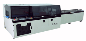 T-400/T-500 EXILIM Automatic Verticalis Film Shrink involuti sarcina Machina Film Caloris Shrink Packaging Machina