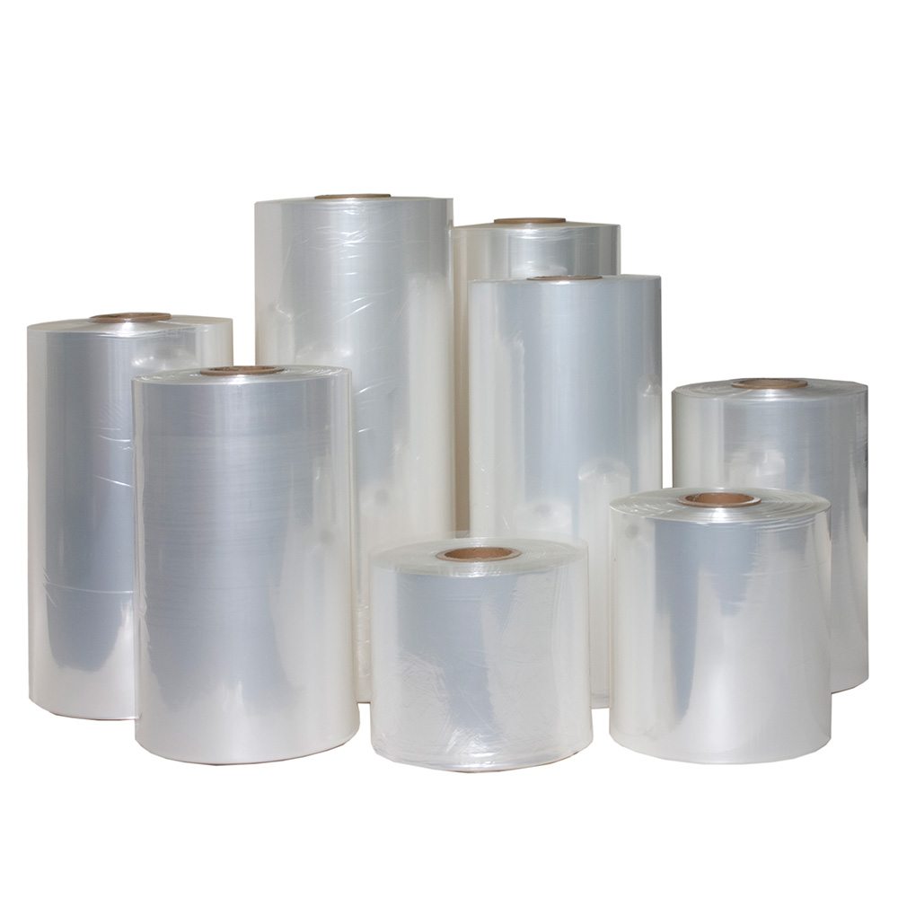 45gague Supplier Transparent Plastic Food Polyolefin Grade calor Shrink involuti film pro Packaging