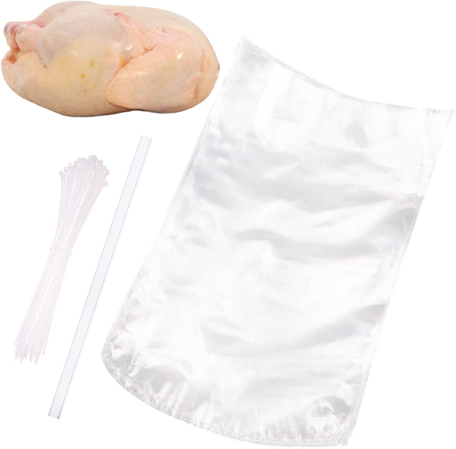 Patet GALLINA æstus Shrink Sacculi BPA Free cum Zip nectit et Silicone paleas ad sarcina pullos cuniculorum exta