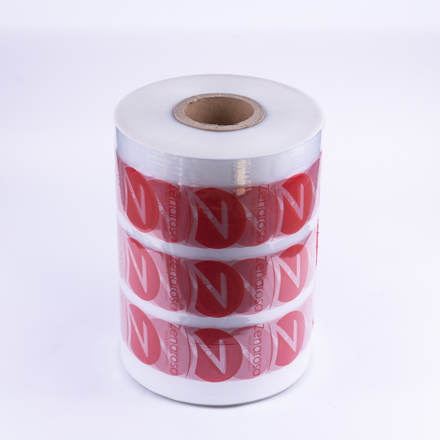 Custom 8 Color printed POF Plastic Shrink Wrap Roll Polyolefin Heat Shrink Pack Film