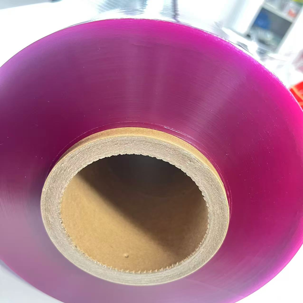 Cibus Grade Purpura Color Cling AMICTORIUM Film Retine Nova PVC Plastic AMICTORIUM Roll pro Food AMICTORIUM Jumbo Roll