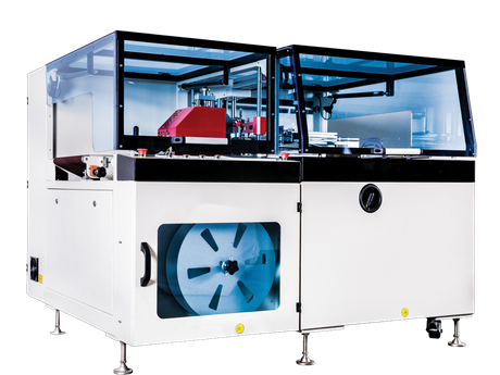 Industrial verticalis L‑Bar sigillator L‑Bar æstus obsignator dromonem & Shrink signantes Machina Pro Plastic POF PVC Shrink AMICTORIUM Packaging