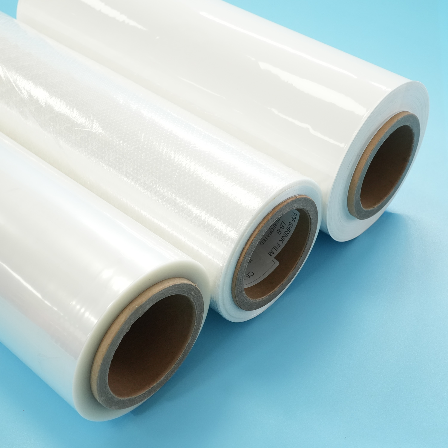 Custom Printed Food Grade Crosslinked Polyolefin Heat Shrink Wrapping Film, Flexible Transparent POF Shrink Film with Fortis DECREMENTUM pro Cibus, Bibere Et Generalis Productum Exteriore Packaging