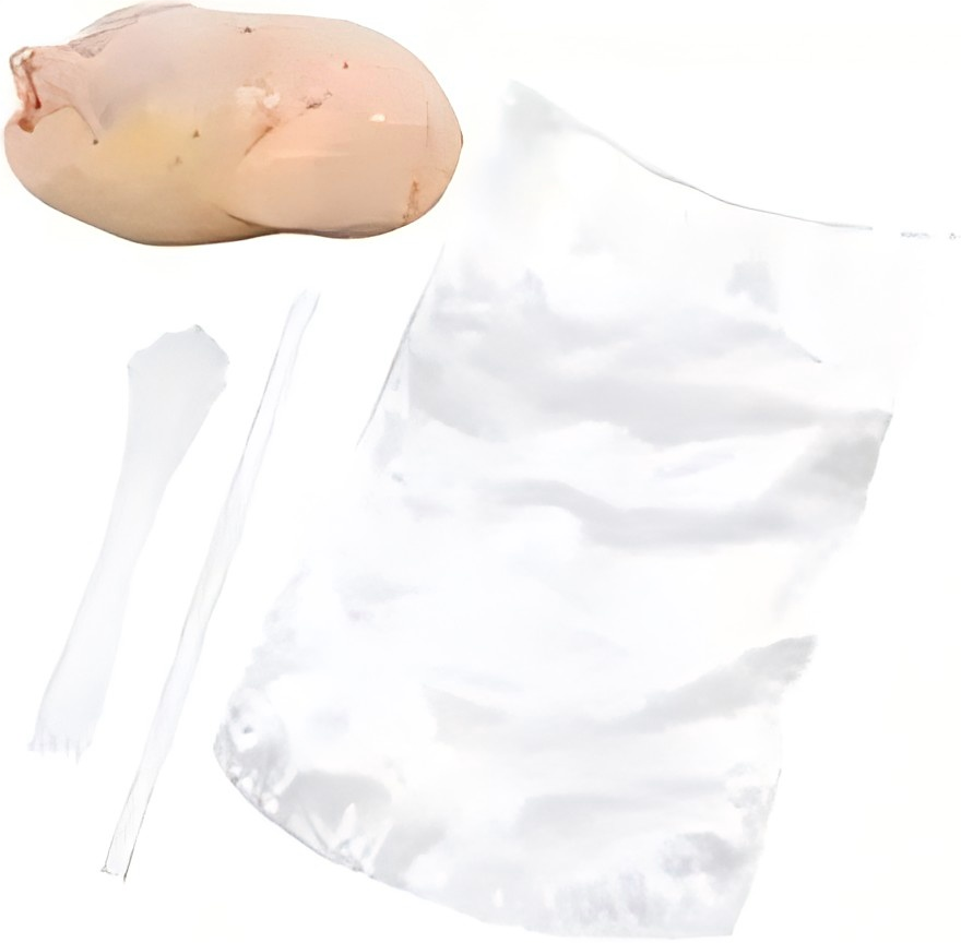 Food Grade gelida altilia X * XVI Inch Pullus Packaging Shrink Sacculi