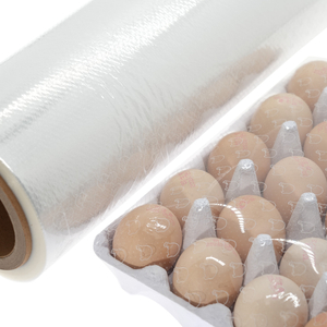 Micro-Perforated POF calor Shrink film, Food Grade Hot Perforation Shrink AMICTORIUM film pro ovo Tray Packaging