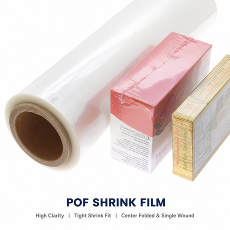 Oeconomica Cross‑coniunctum Polyolefin POF Caloris Shrink AMICTORIUM Packaging Film